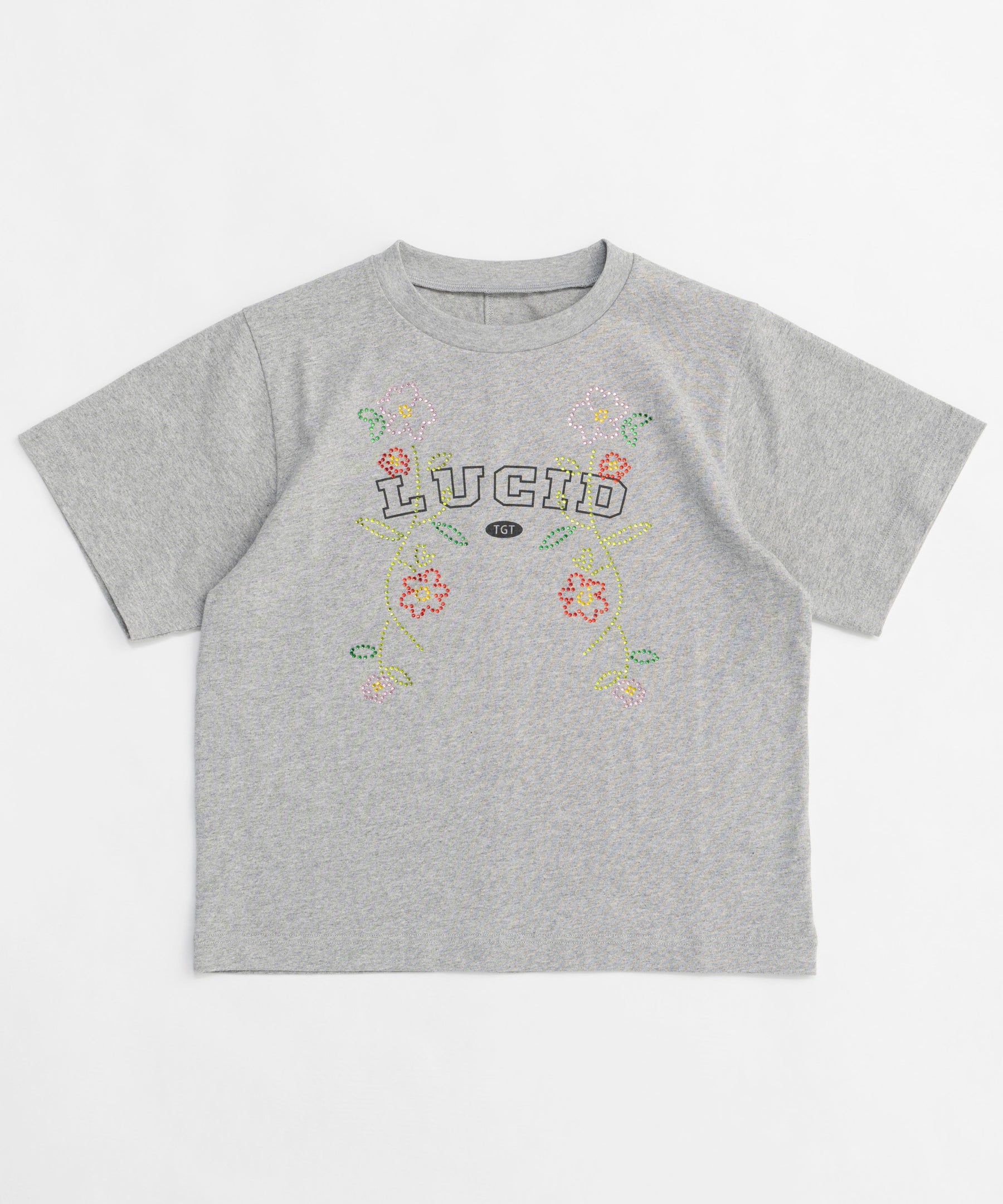 【25SPRING PRE-ORDER】LUCID  Glitter Flower T-shirt