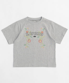 【25SPRING PRE-ORDER】LUCID  Glitter Flower T-shirt