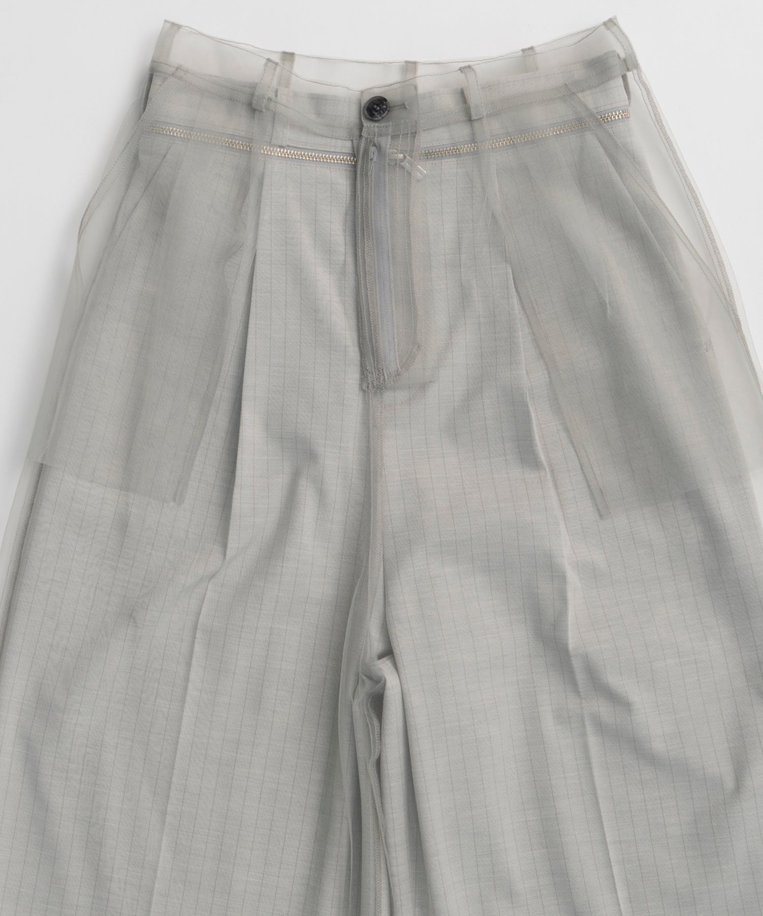 【2026Summer PRE-ORDER】Tulle Layered Midi Pants