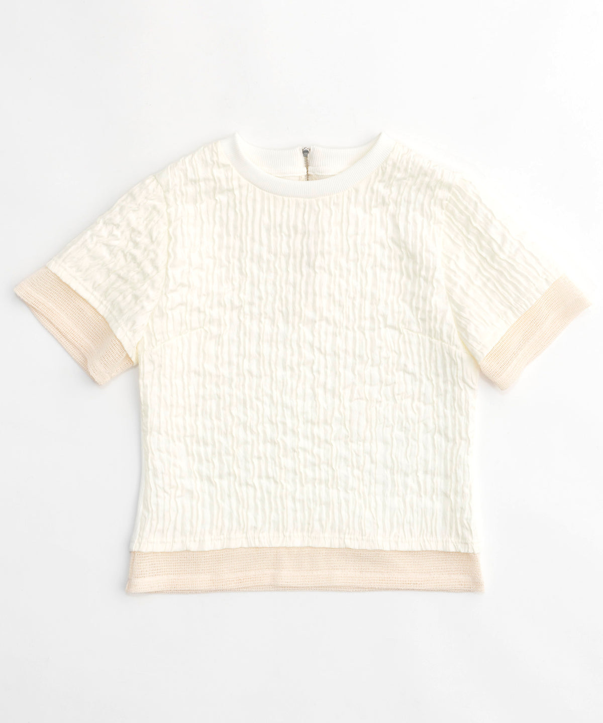 【24SUMMER PRE-ORDER】Floating Jacquard Compact Tops