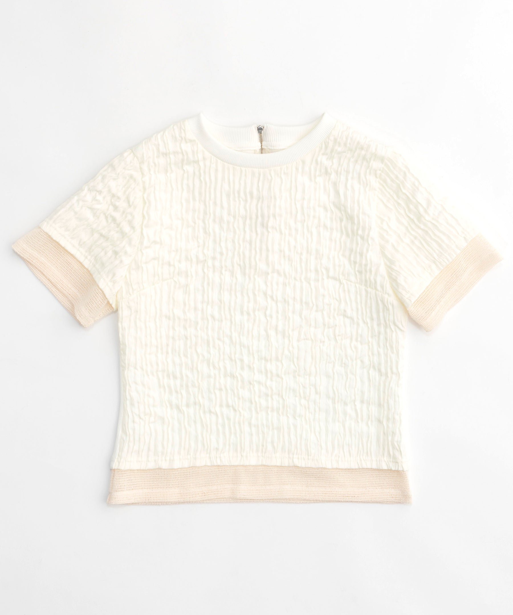 Floating JACQUARD COMPACT TOPS