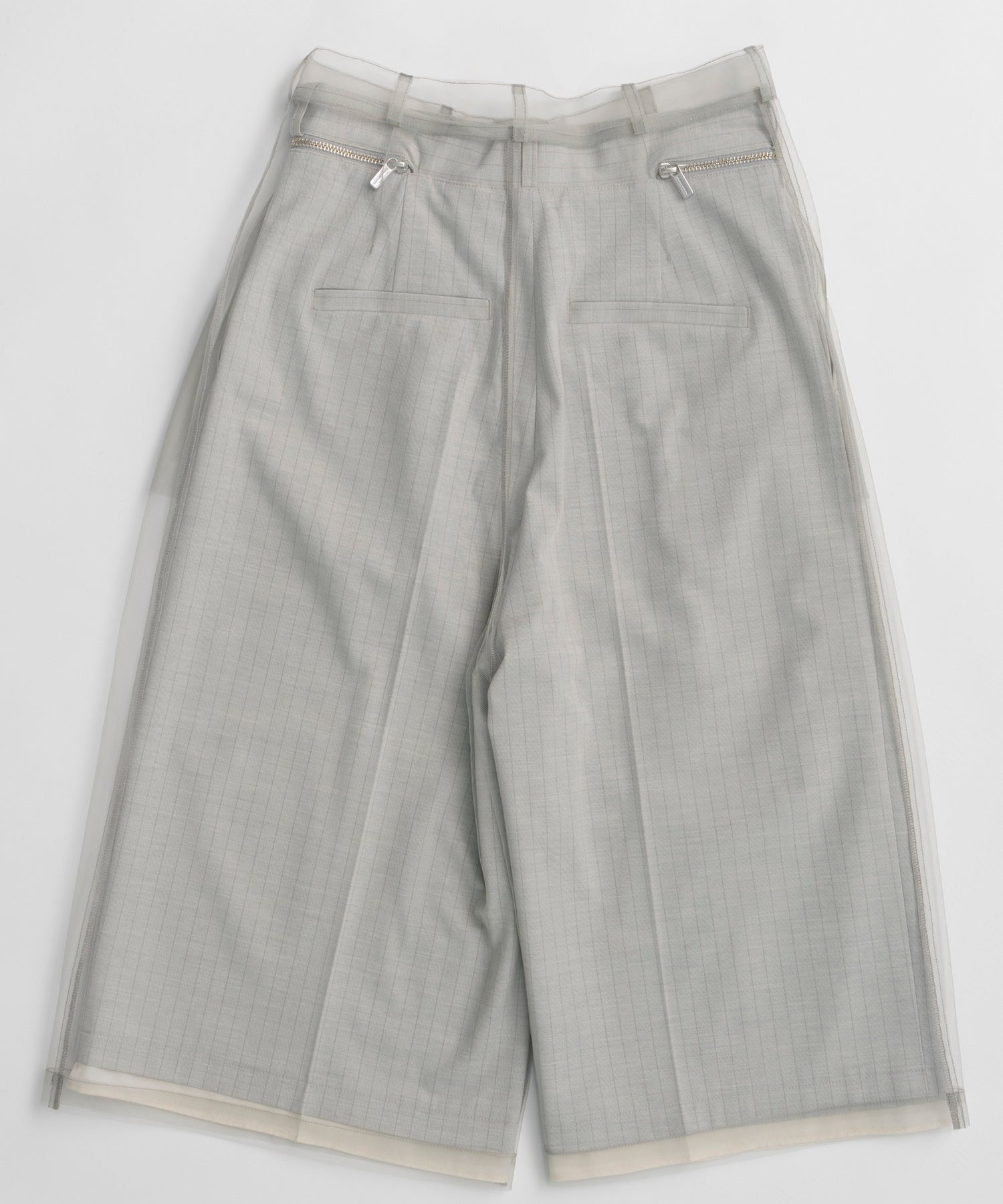【2026Summer PRE-ORDER】Tulle Layered Midi Pants