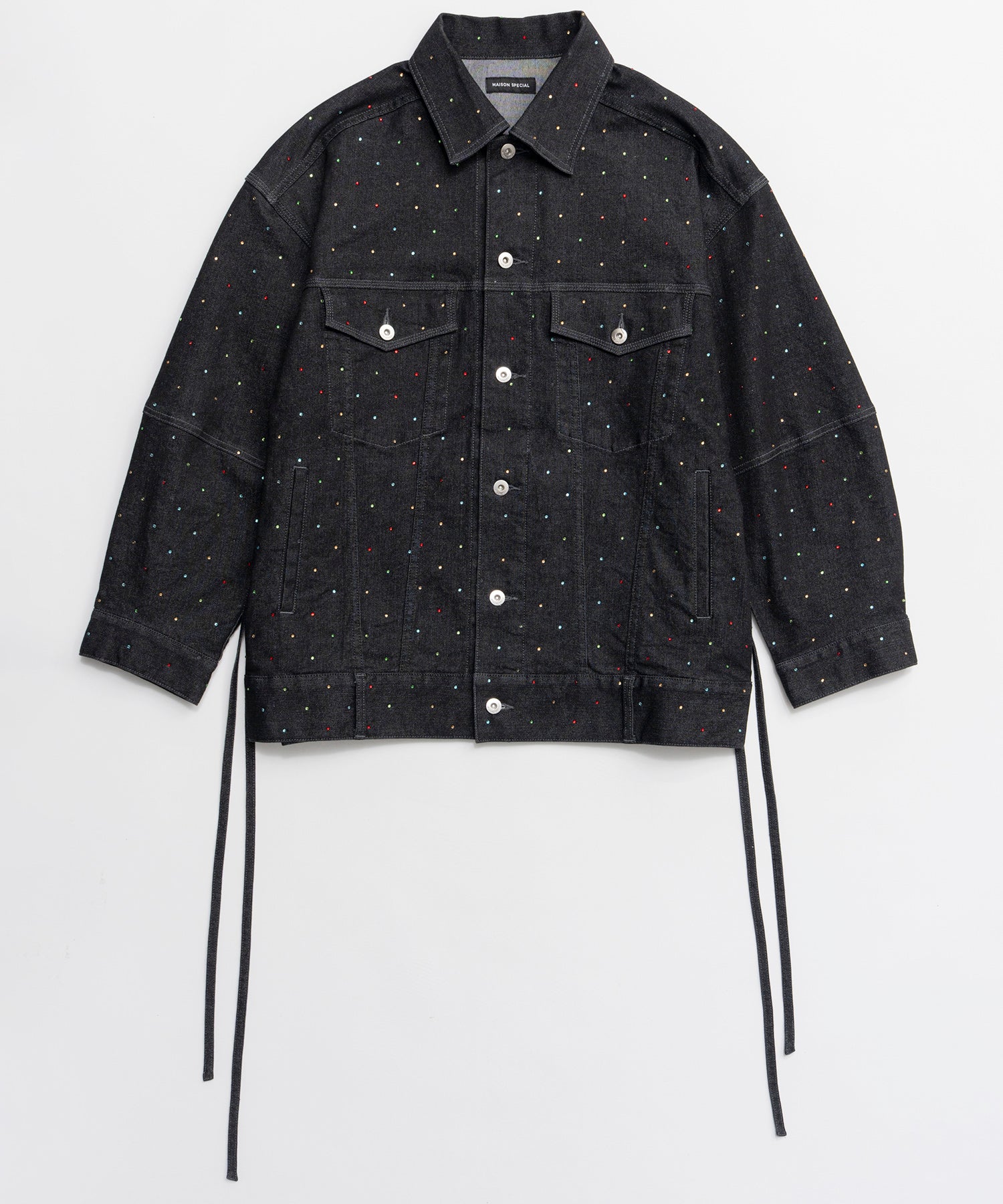 [26SPRING PRE-ORDER] 2WAY 오버스톤 데님 자켓