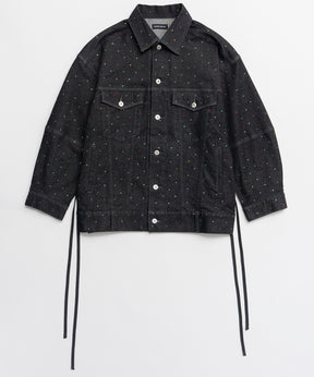 [26SPRING PRE-ORDER] 2WAY 오버스톤 데님 자켓