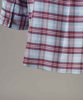 [意大利死库织物] Prime-Over常规衣领衬衫外套