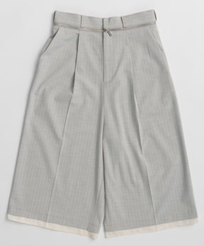 【2026Summer PRE-ORDER】Tulle Layered Midi Pants