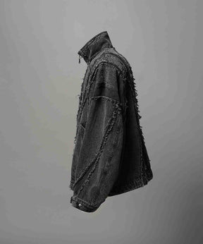 Prime-Over Denim Switching Blouson