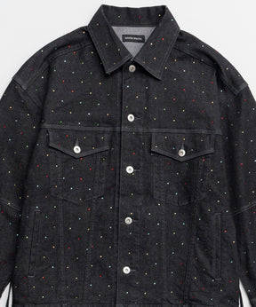 [26SPRING PRE-ORDER] 2WAY 오버스톤 데님 자켓