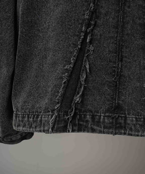 Prime-Over Denim Switching Blouson