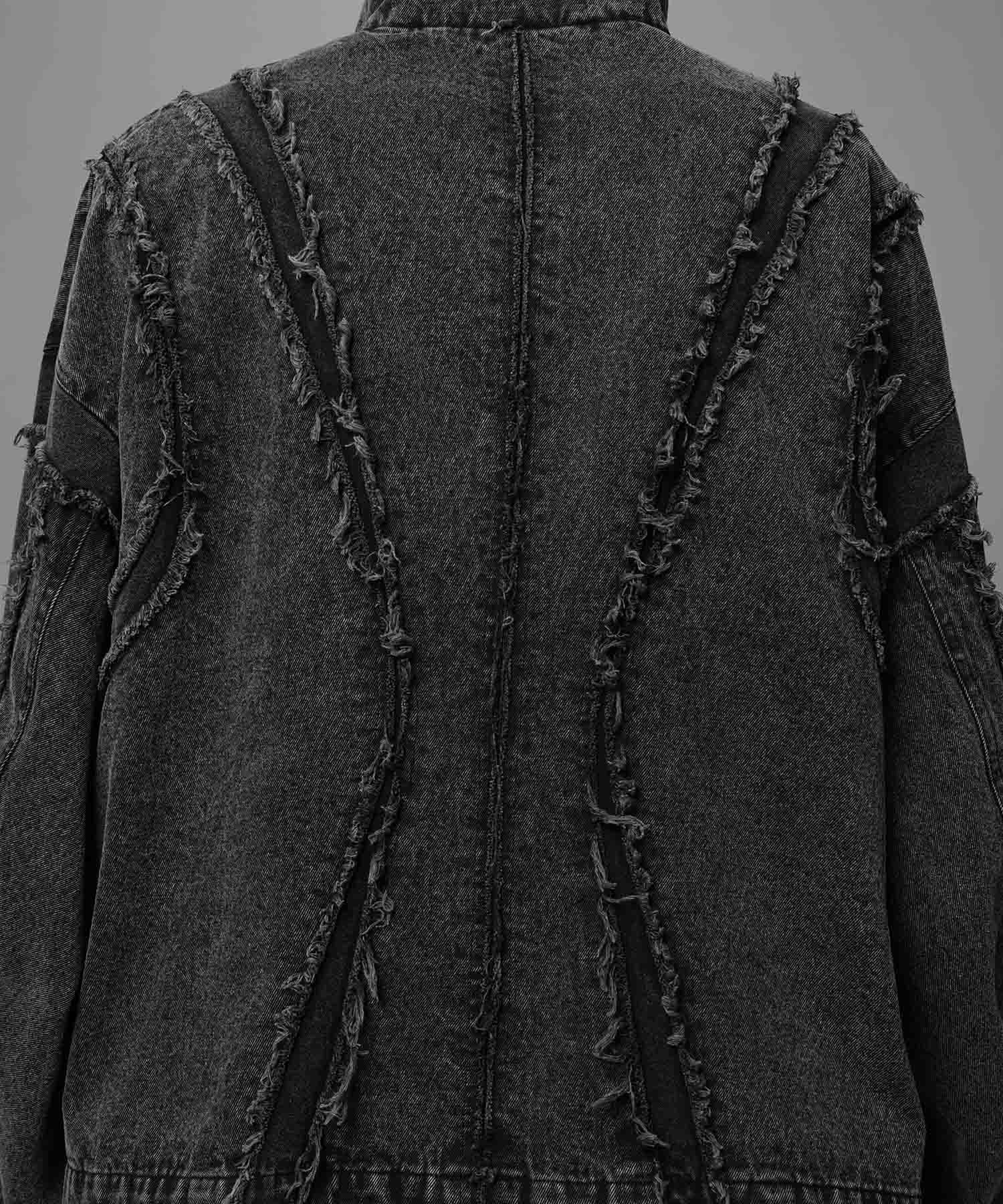 Prime-Over Denim Switching Blouson