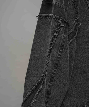 Prime-Over Denim Switching Blouson