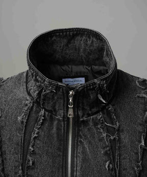 Prime-Over Denim Switching Blouson