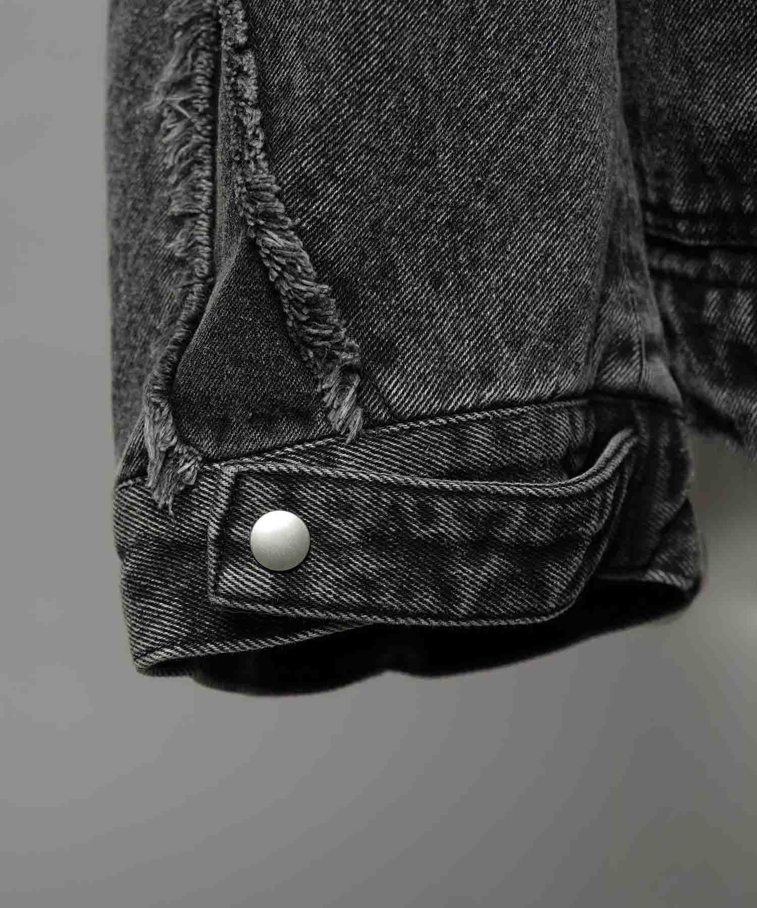 Prime-Over Denim Switching Blouson