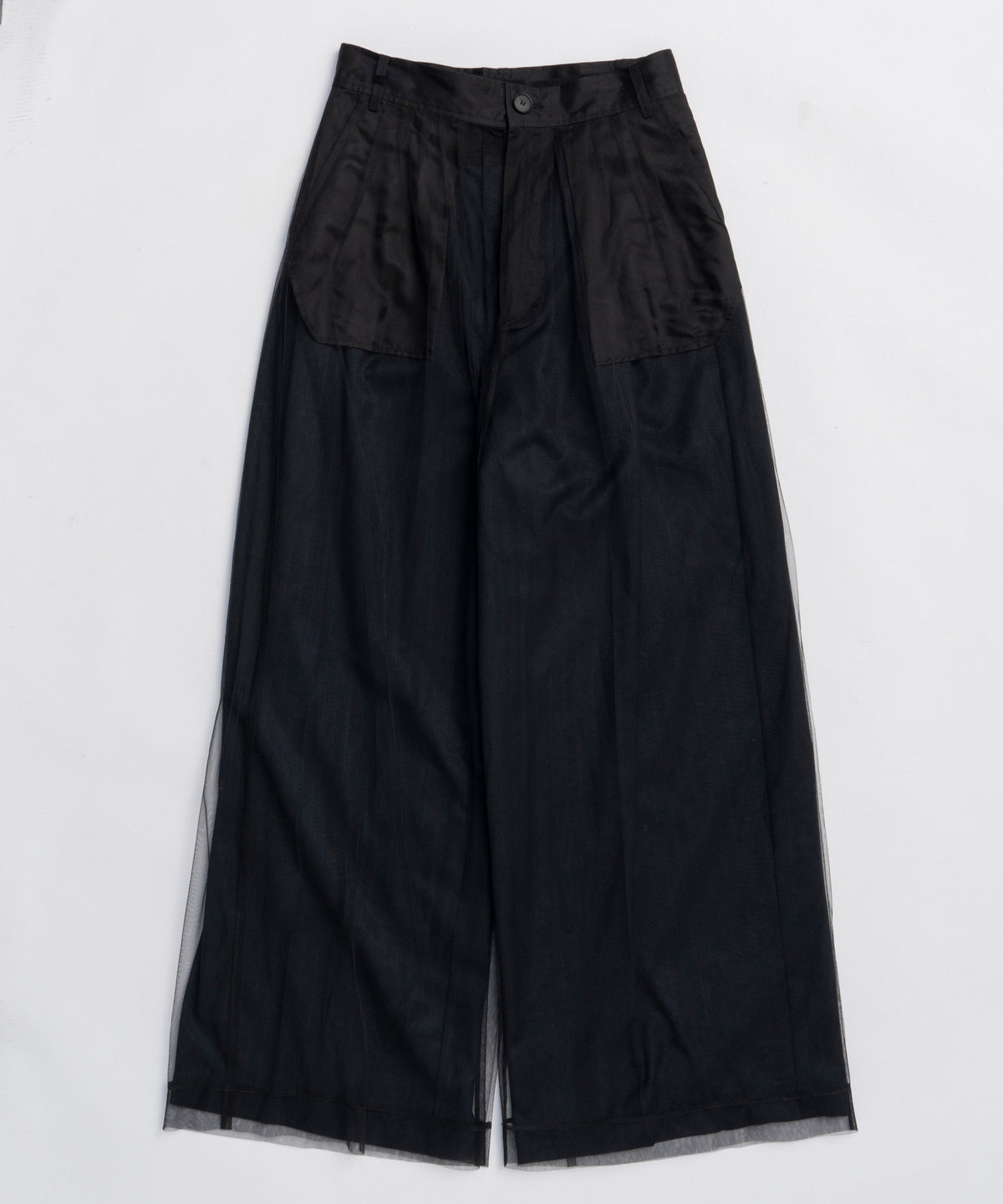 Tulle Layered Slacks
