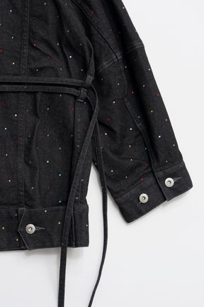 [26SPRING PRE-ORDER] 2WAY 오버스톤 데님 자켓