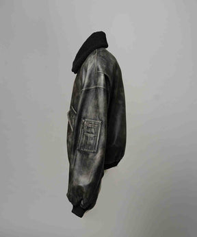 【25AW PRE-ORDER】Sheep Leather Mouton G-1飞行Jacket