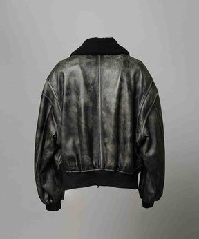 【25AW PRE-ORDER】Sheep Leather Mouton G-1飞行Jacket