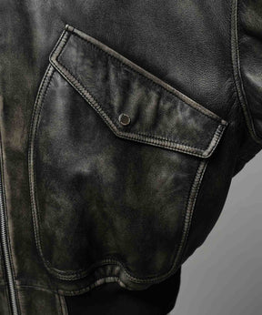 【25AW PRE-ORDER】Sheep Leather Mouton G-1飞行Jacket