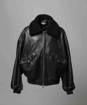 【25AW PRE-ORDER】Sheep Leather Mouton G-1飞行Jacket
