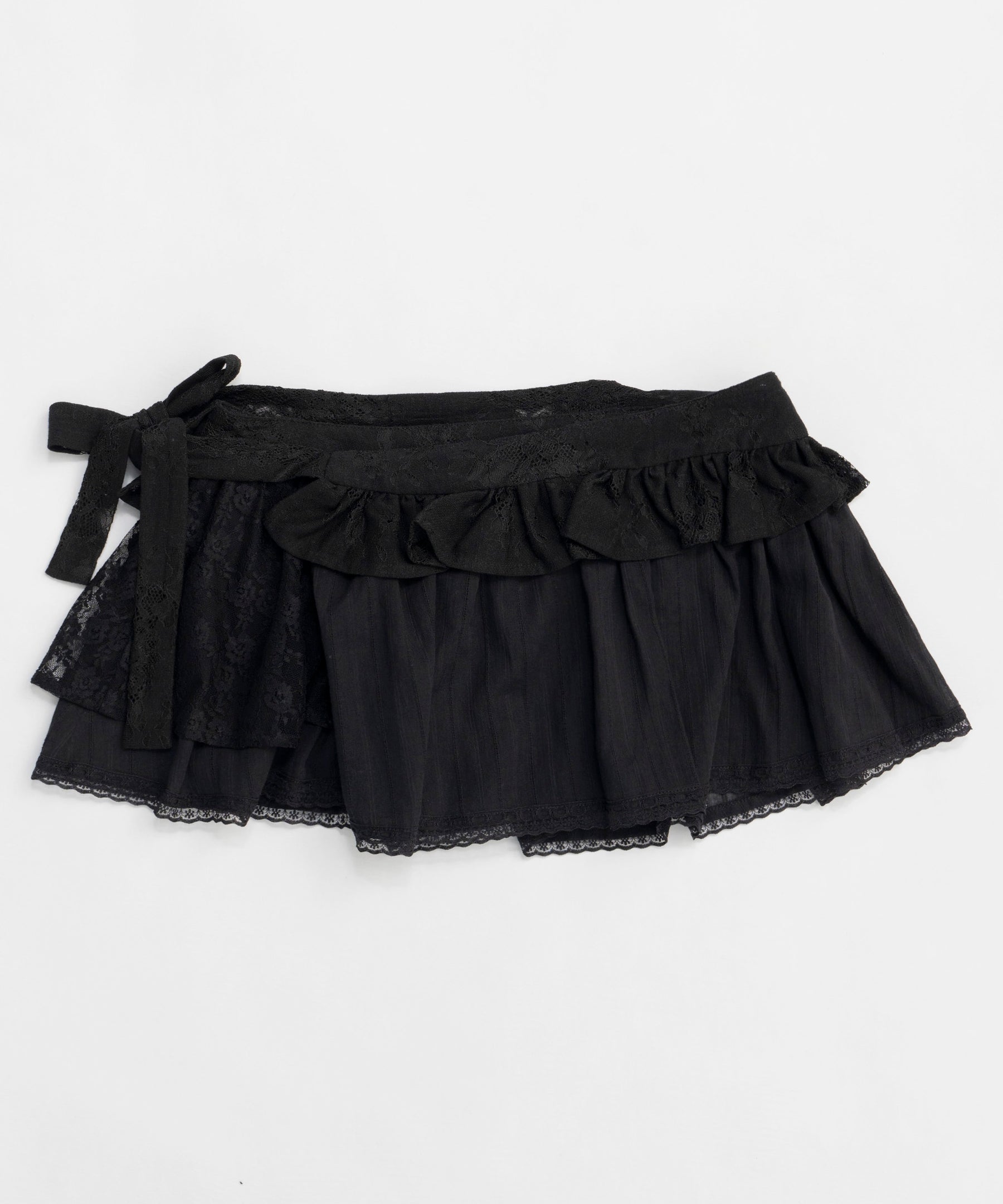 【25SPRING PRE-ORDER】Multiway Lace Ruffles Lap Belt