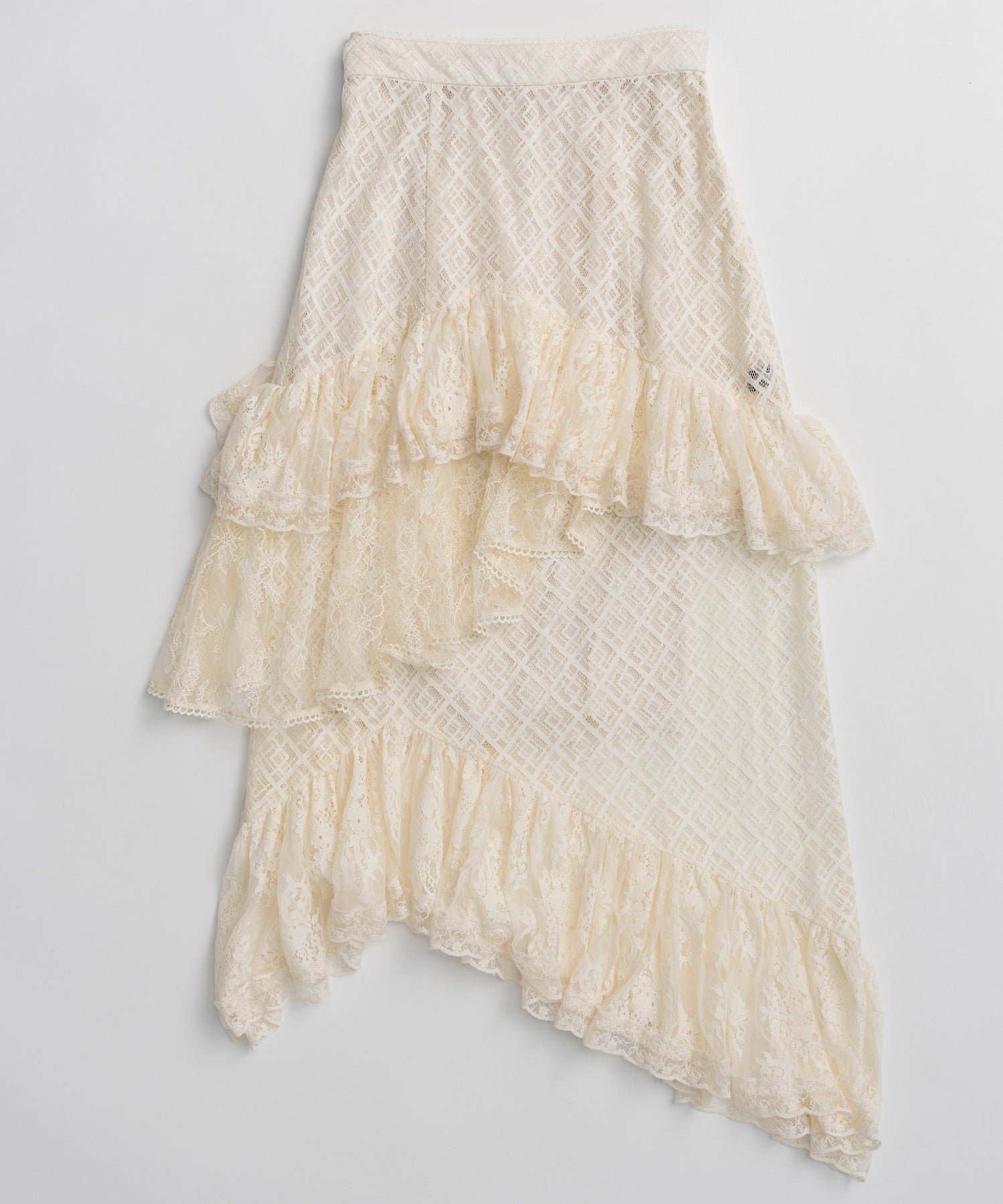 Lace Tiered Skirt