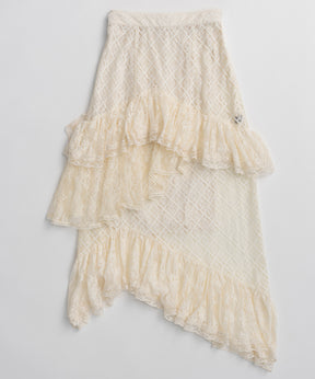 Lace Tiered Skirt