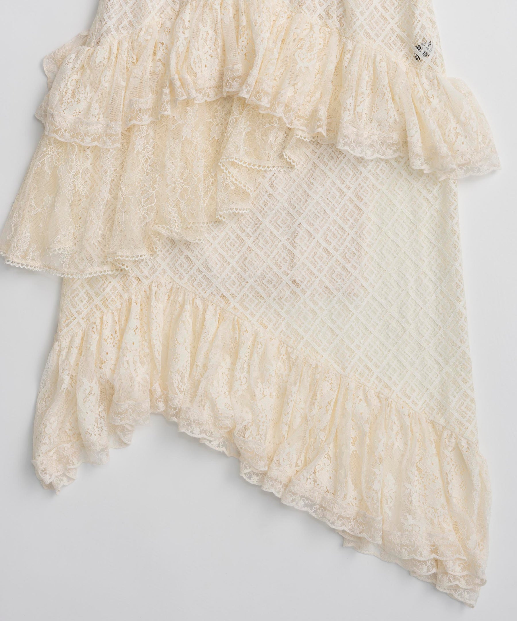 Lace Tiered Skirt