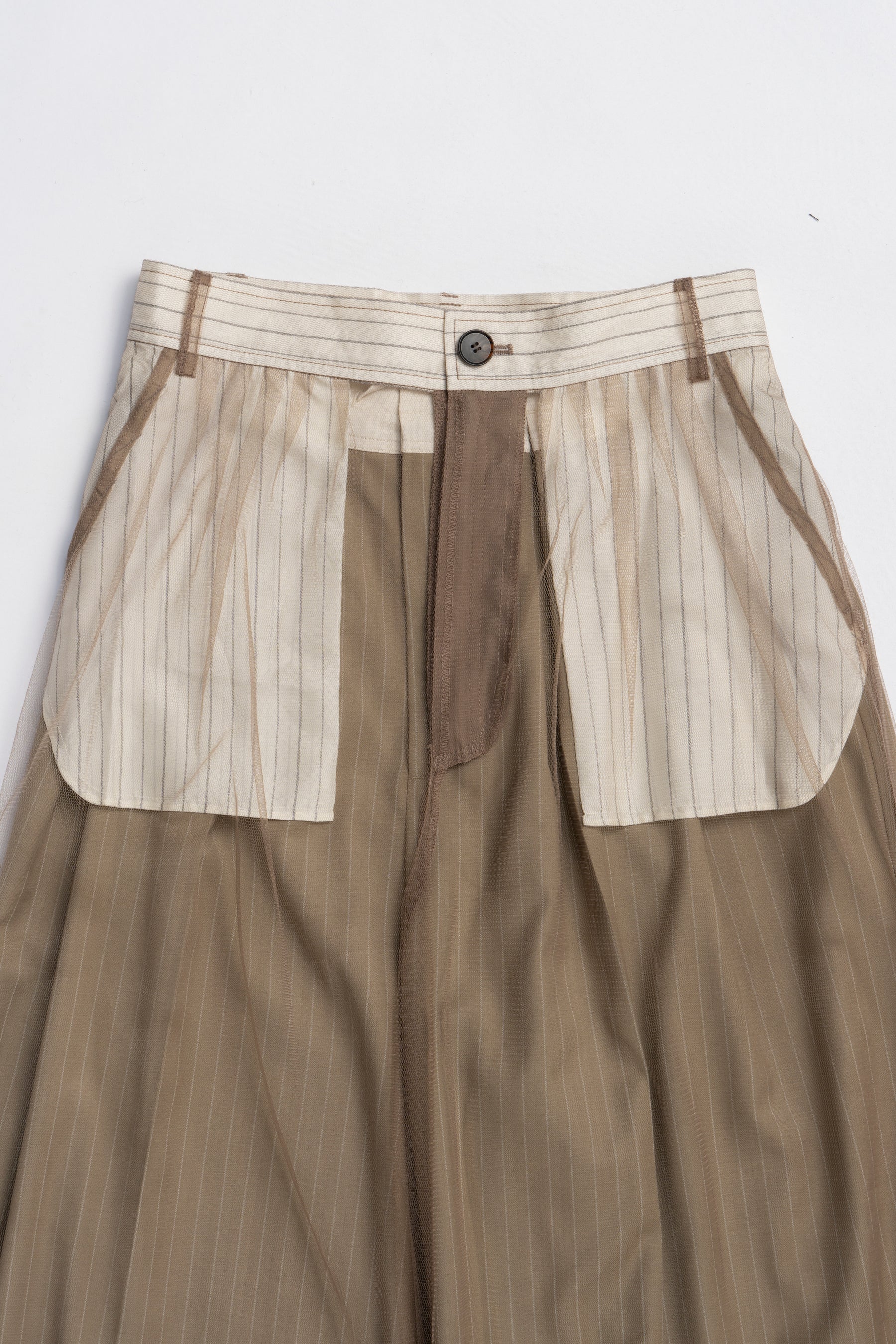 [25WINTER PRE-ORDER] Tulle Layered Slacks