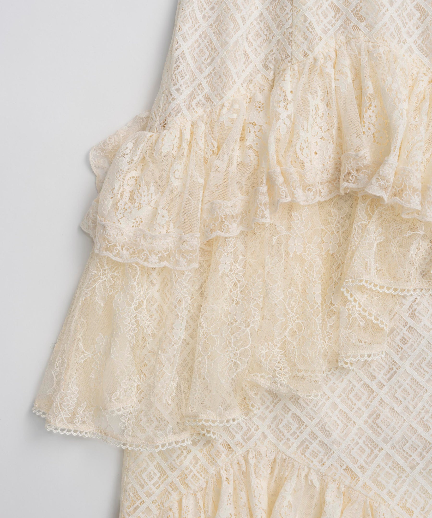 Lace Tiered Skirt