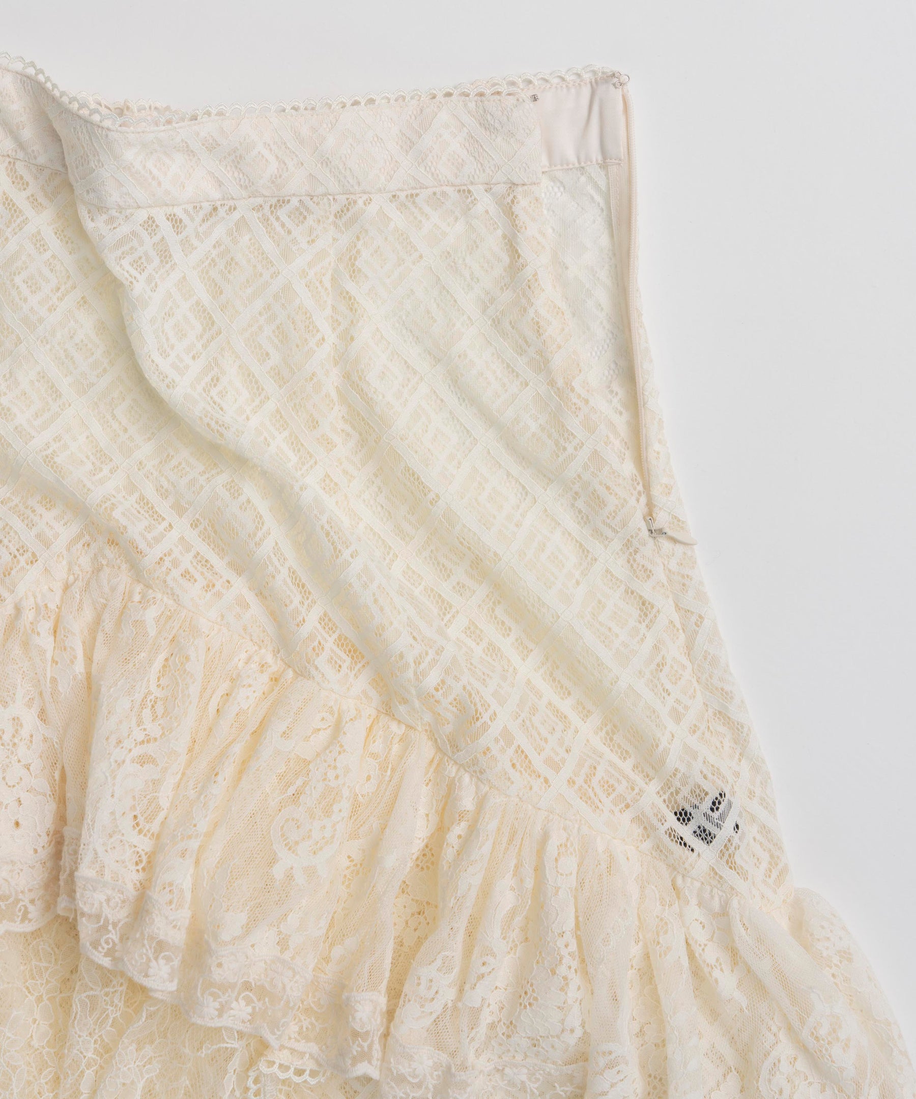 Lace Tiered Skirt