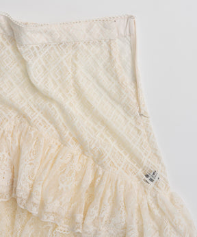 Lace Tiered Skirt