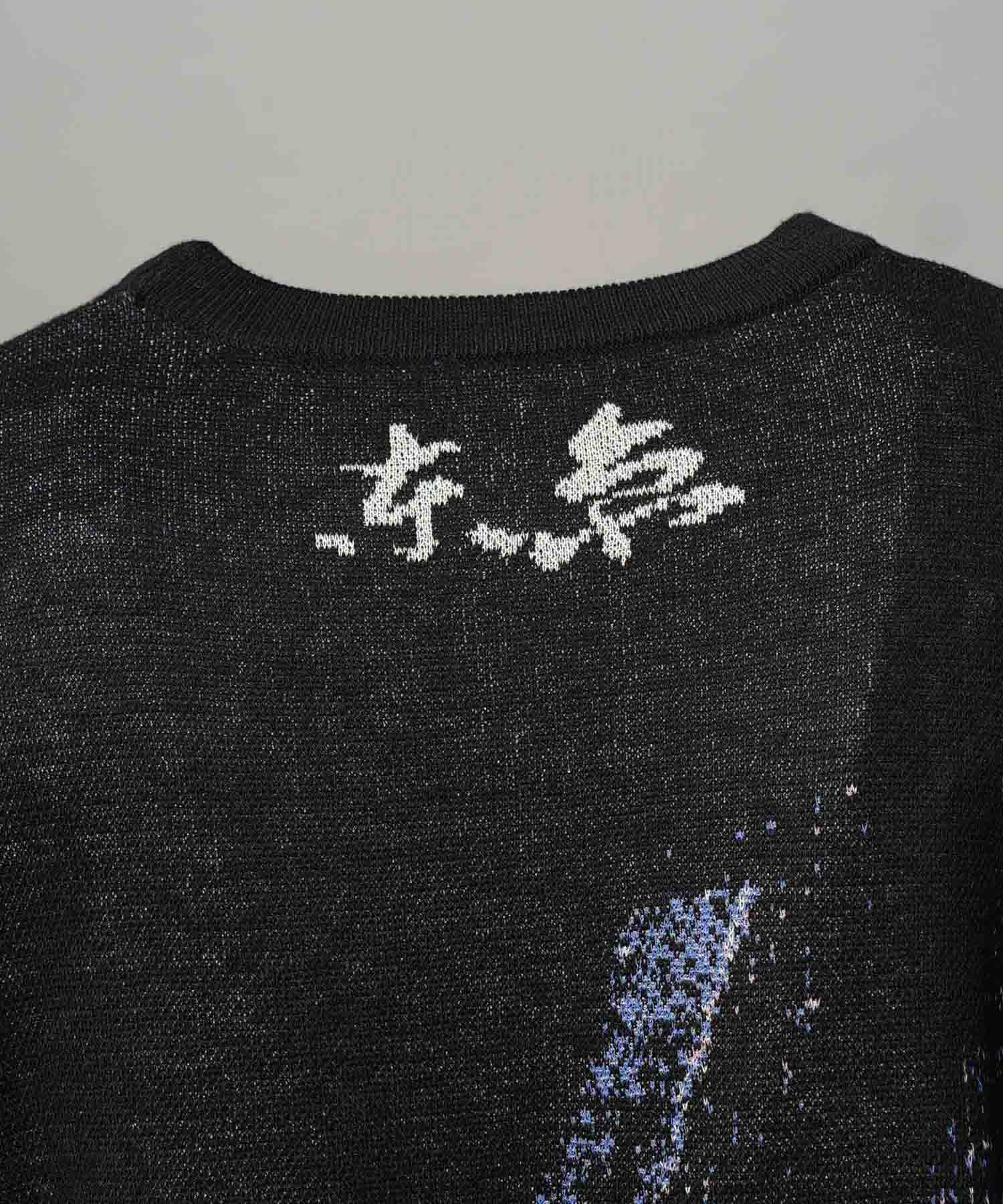 [City Series] "Scramble"Prime-Over Crew Neck Knit Pullover