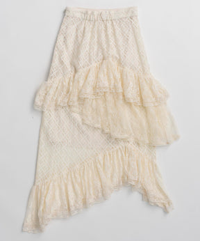 Lace Tiered Skirt
