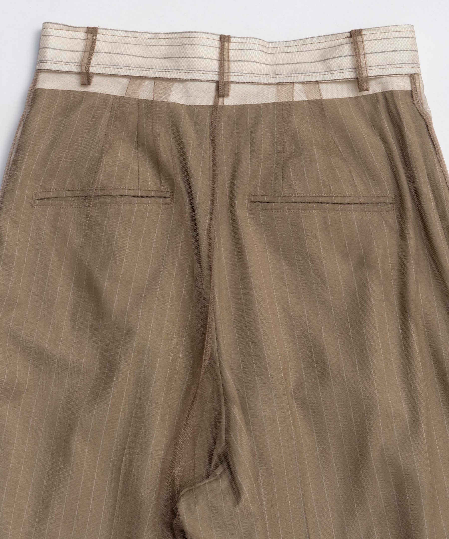 [25WINTER PRE-ORDER] Tulle Layered Slacks