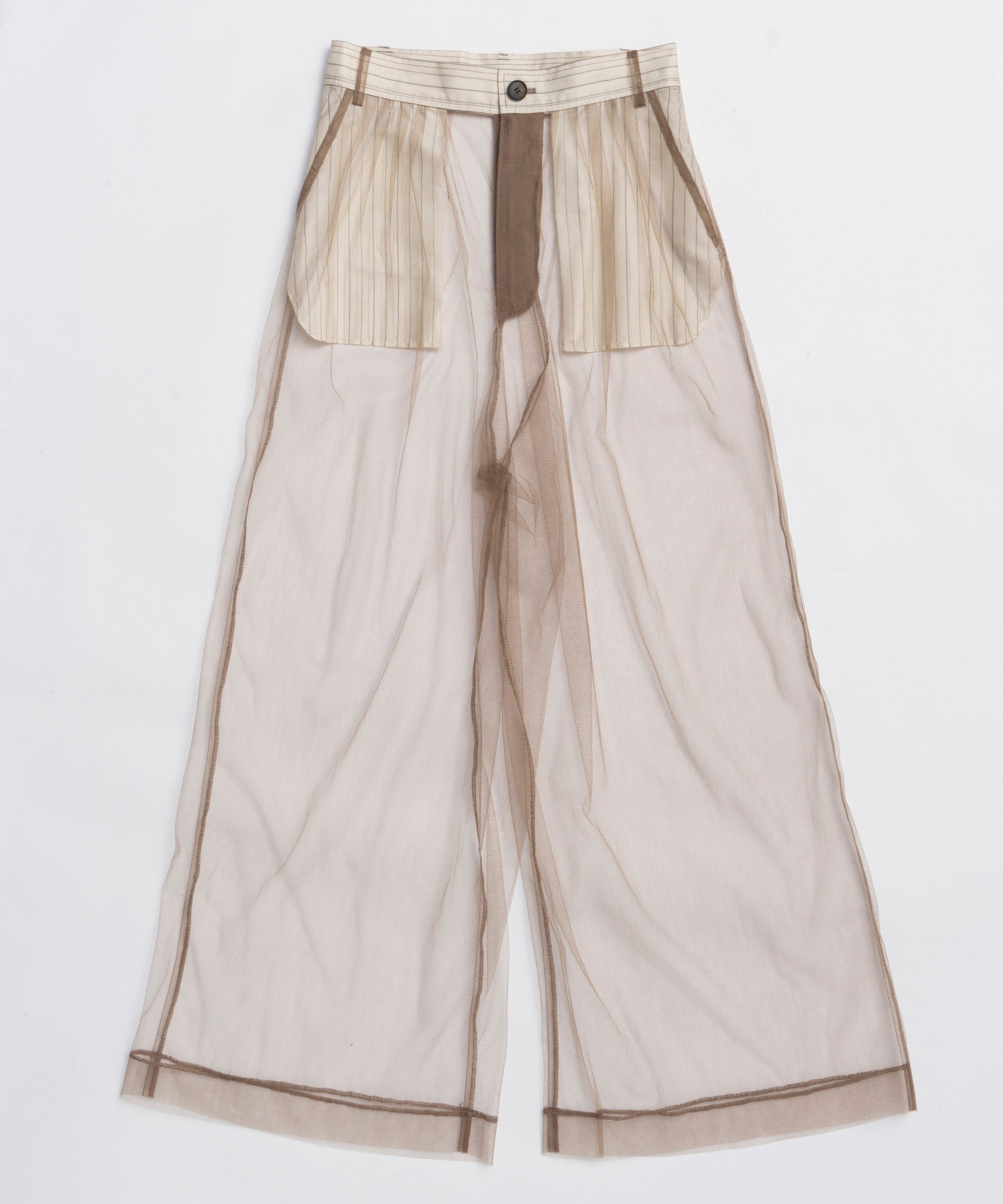[25WINTER PRE-ORDER] Tulle Layered Slacks