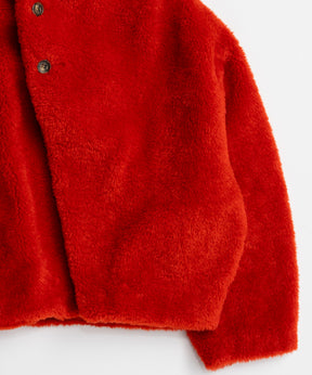 【26WINTER COLLECTION】Stand Collar Boa Coat