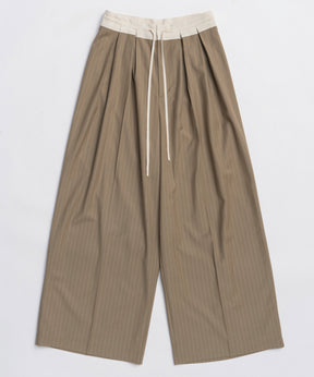 [25WINTER PRE-ORDER] Tulle Layered Slacks