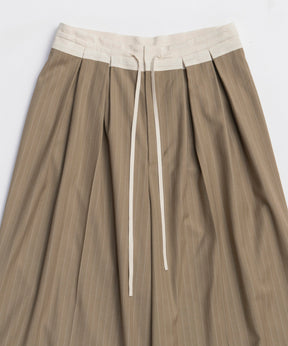 [25WINTER PRE-ORDER] Tulle Layered Slacks