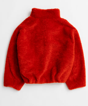 【26WINTER COLLECTION】Stand Collar Boa Coat
