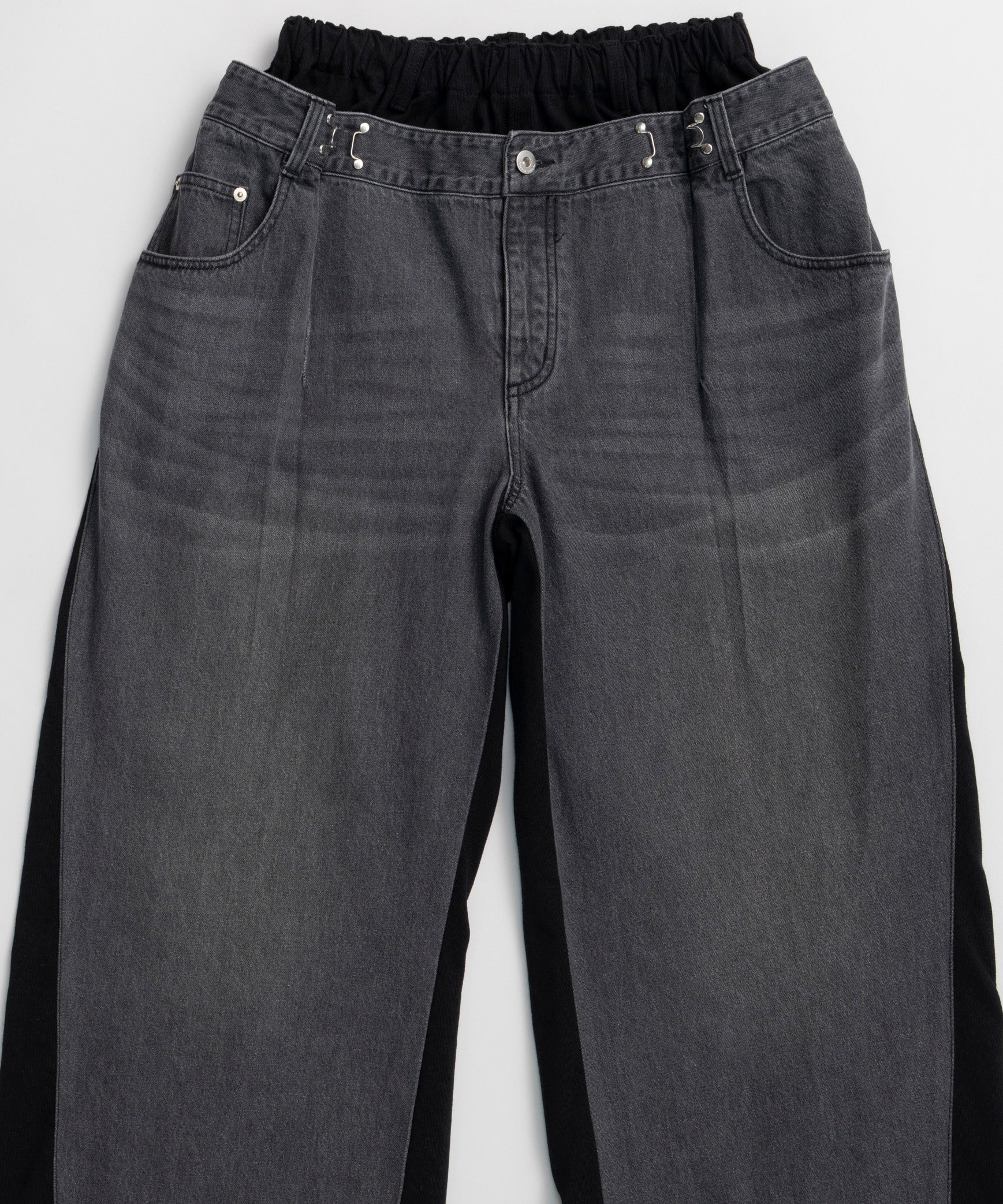 【2026Summer PRE-ORDER】2WAY Back French Terry Denim Pants