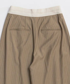 [25WINTER PRE-ORDER] Tulle Layered Slacks