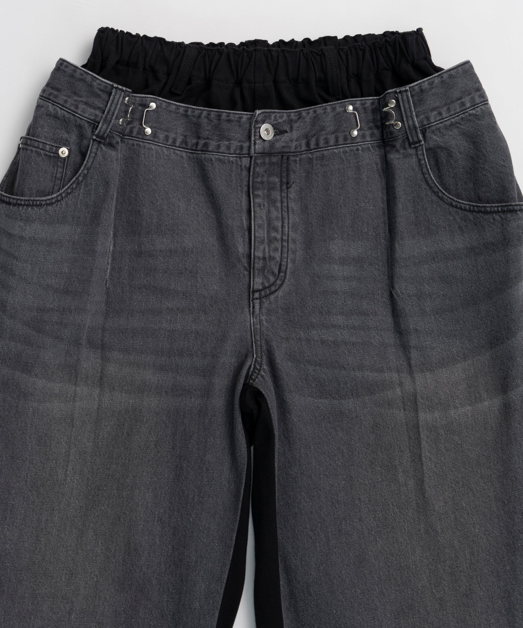 【2026Summer PRE-ORDER】2WAY Back French Terry Denim Pants
