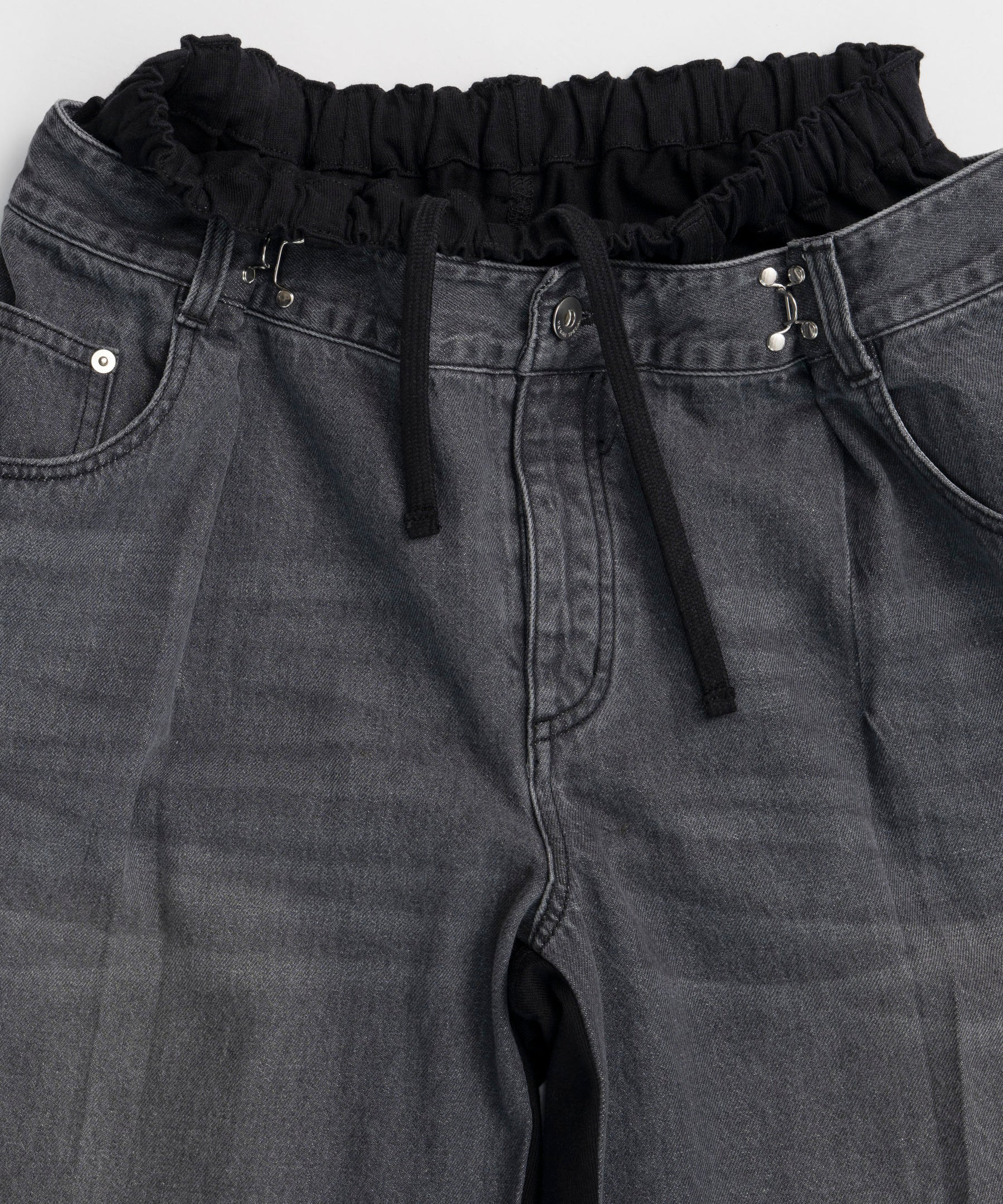 【2026Summer PRE-ORDER】2WAY Back French Terry Denim Pants
