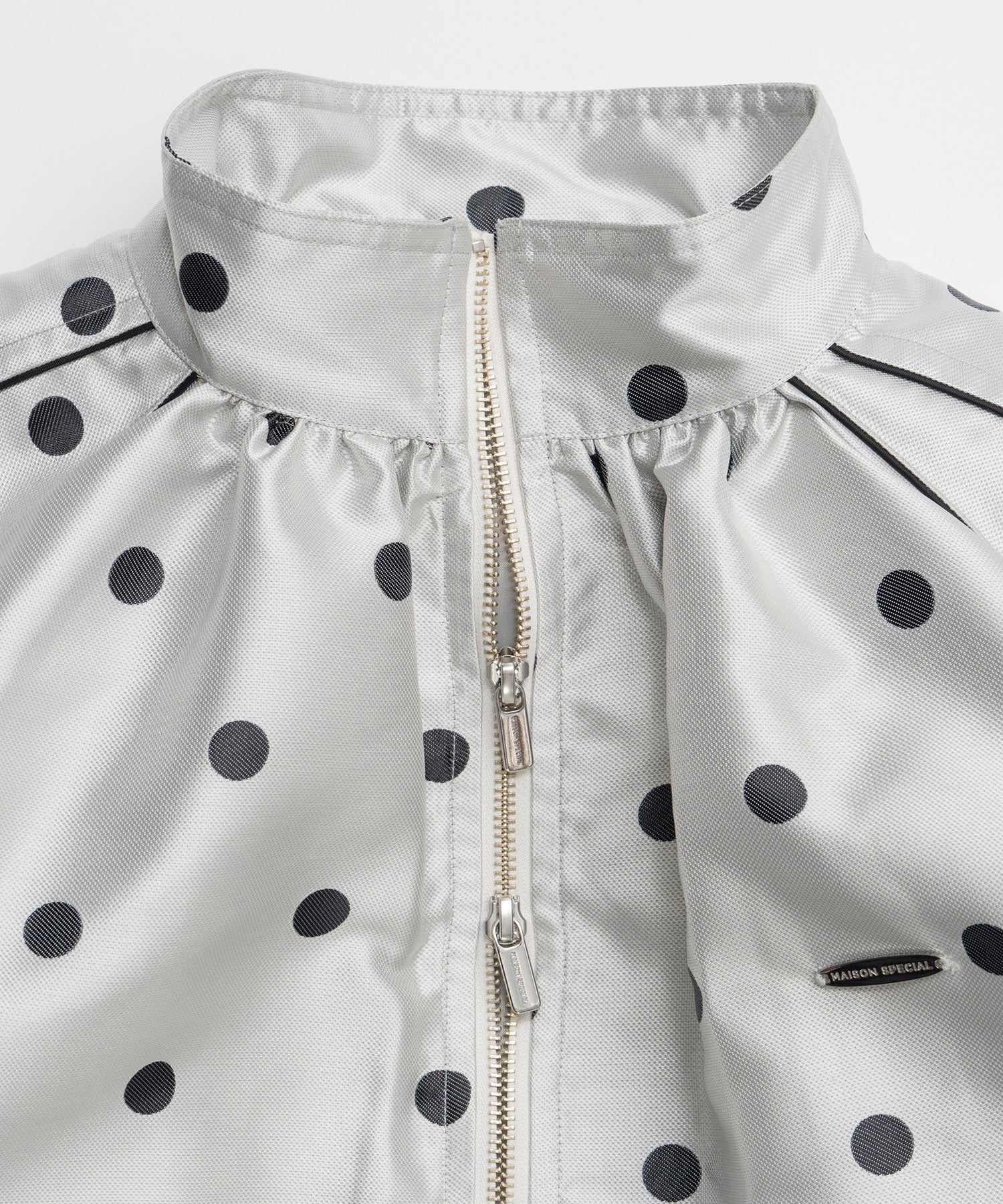 【26SPRING PRE-ORDER】Dot Voluminous Balloon Blouson