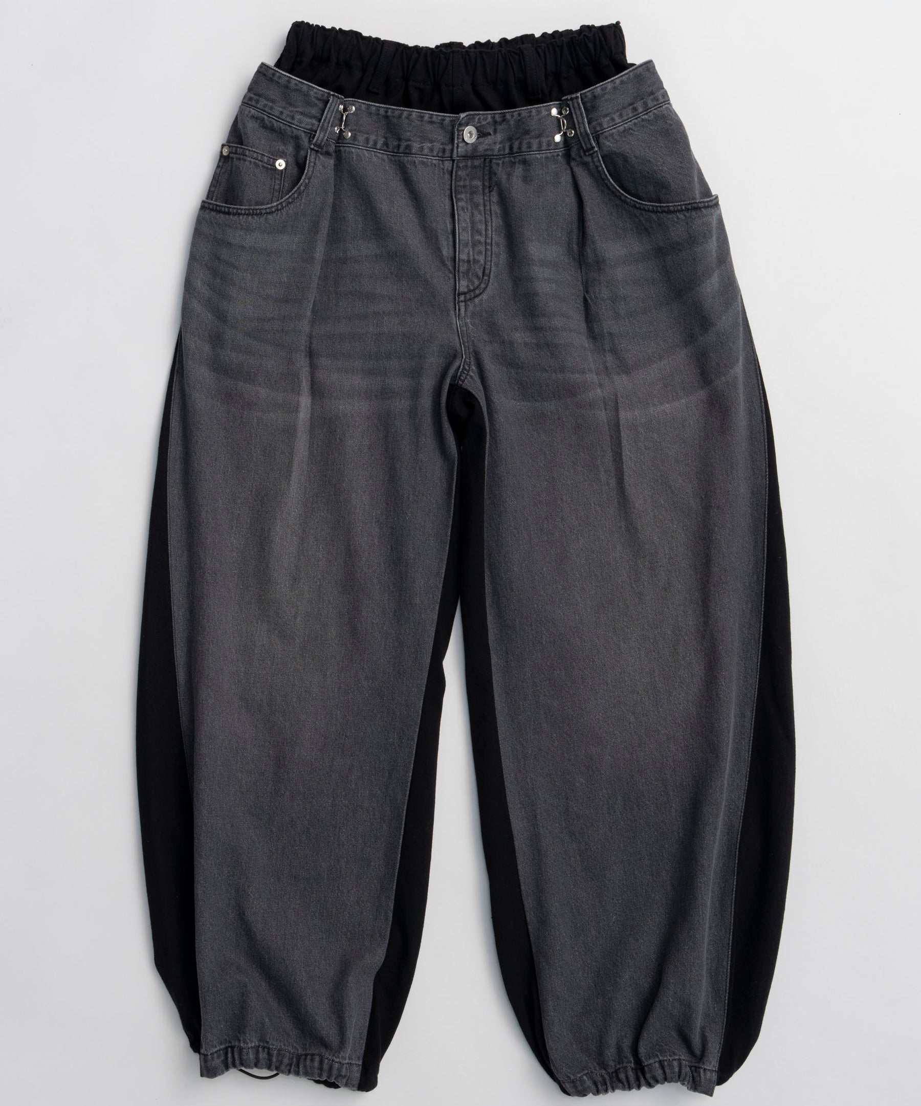 【2026Summer PRE-ORDER】2WAY Back French Terry Denim Pants