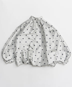 【26SPRING PRE-ORDER】Dot Voluminous Balloon Blouson