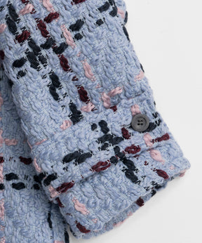 【26WINTER COLLECTION】Tweed Hoodie Coat