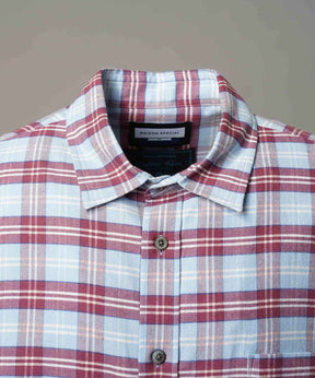 [意大利死库织物] Prime-Over常规衣领衬衫外套