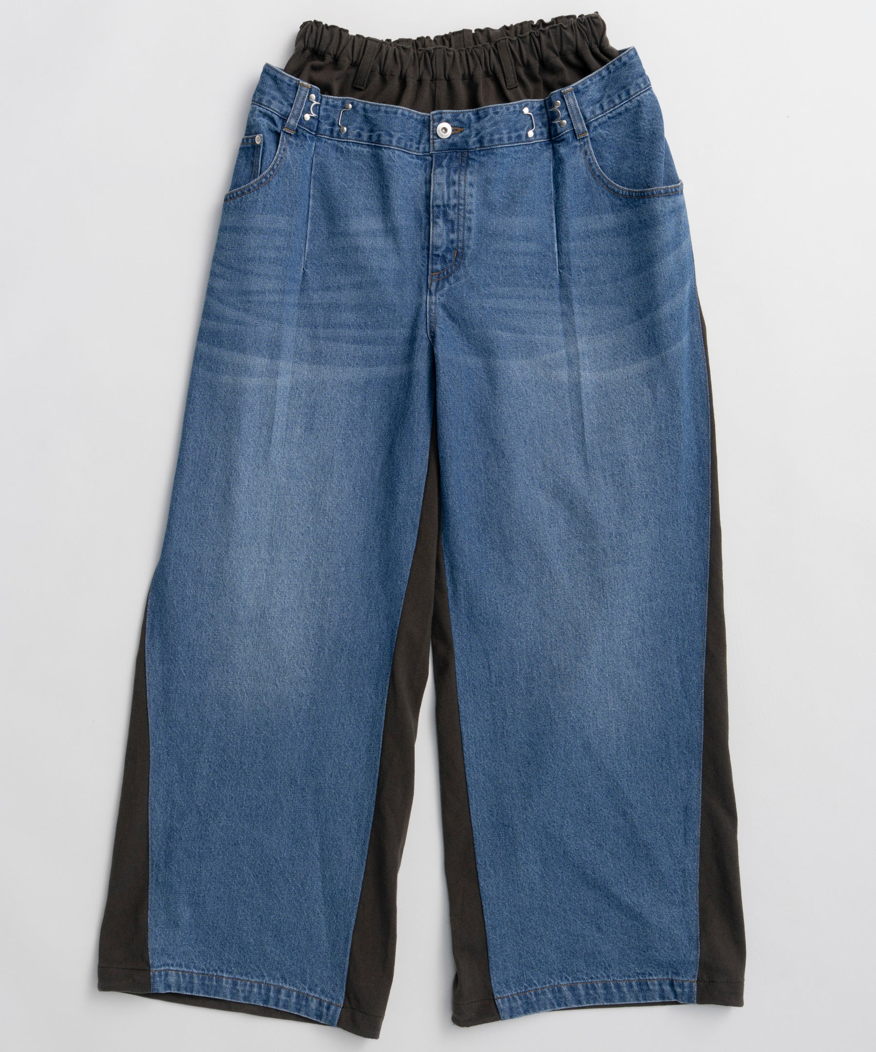 【2026Summer PRE-ORDER】2WAY Back French Terry Denim Pants