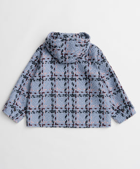 【26WINTER COLLECTION】Tweed Hoodie Coat